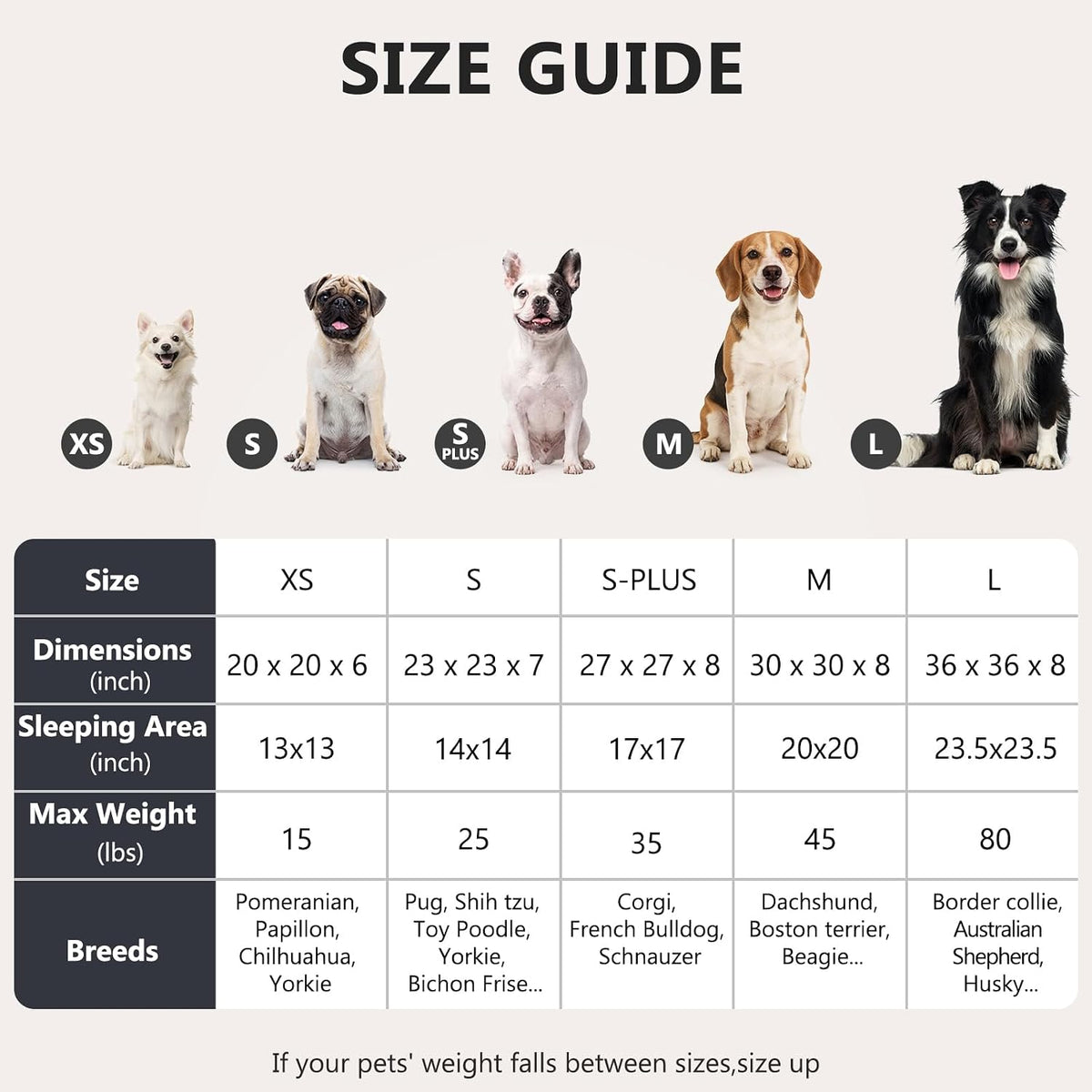 MIXJOY Orthopedic Dog Bed Comfortable Donut Cuddler Round Pet Beds - XS(20’’x 20’’) / Dark Gray - image 4