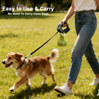 Dog Poop Bag Dispenser Holder Soft Waste Bags Roll Holders Leash Clip - 1 Count (Pack of 1) / 1PC Green - image 4
