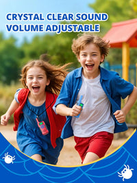 Inspireyes Kids Walkie Talkies - Blue+Red / 2 Pack - image 4