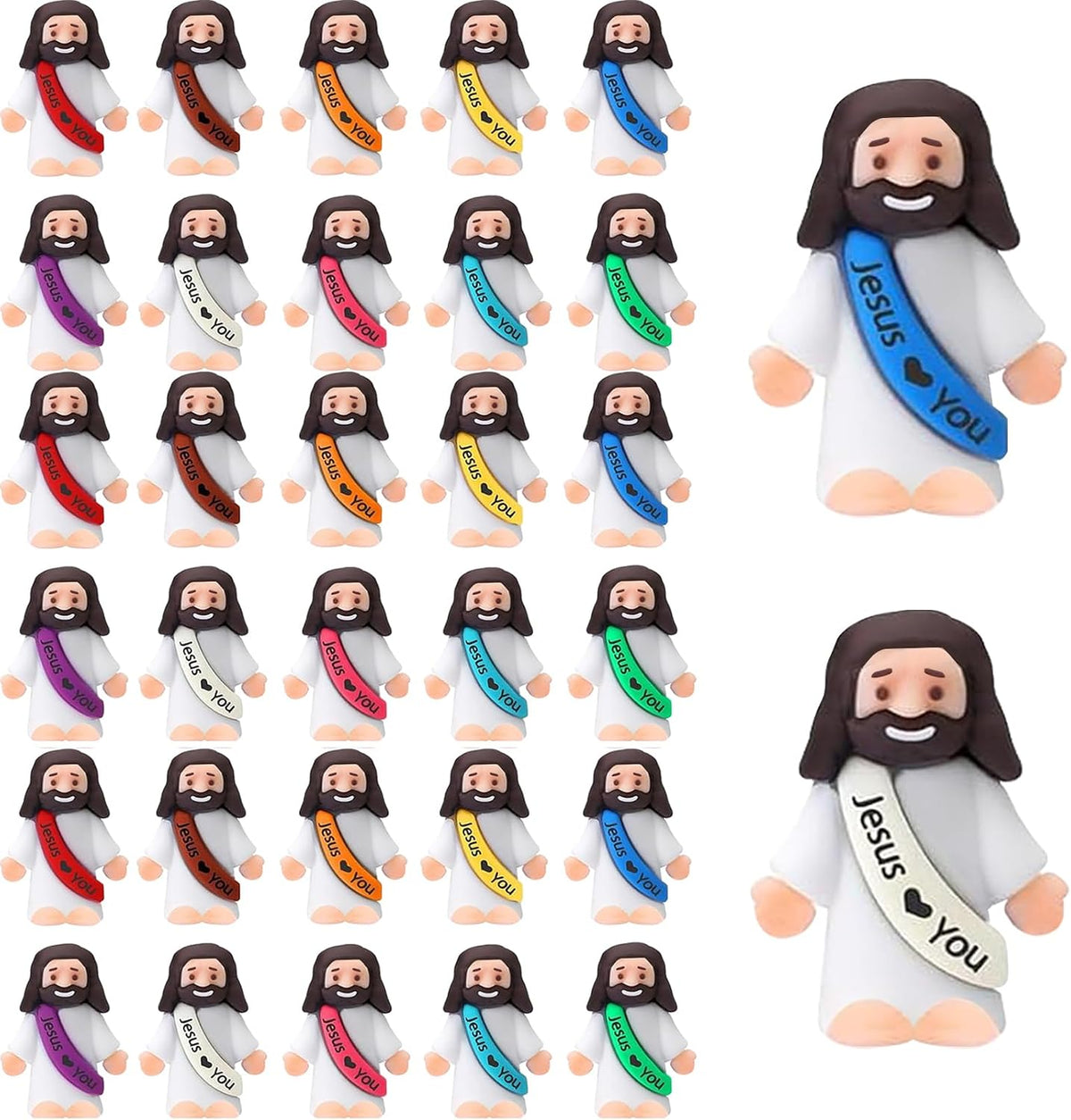 AKFAHOIF 20PCS Little Jesus Figures - 30