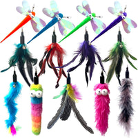 AcceLeah 16Pcs Cat Wand Refills - 13Pcs
