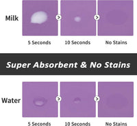 HotLive Dog Food Mat, Absorbent Cat Mat for Food and Water - Purple / 34"L x 18"W - image 2