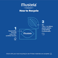 Mustela Shampoo & Body Cleanser Bar - Gentle Family Formula | 75g