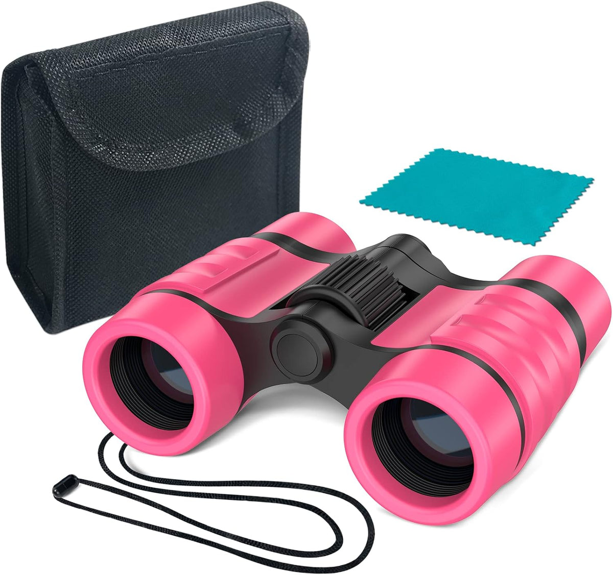 ESSENSON Binoculars for Kids - pink