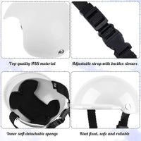 Frienda Dog Helmet and Goggles - S / White - image 3