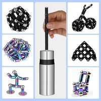 Fidget Pen, Decompression Magnetic Fidget Toy Pen - Black - image 4