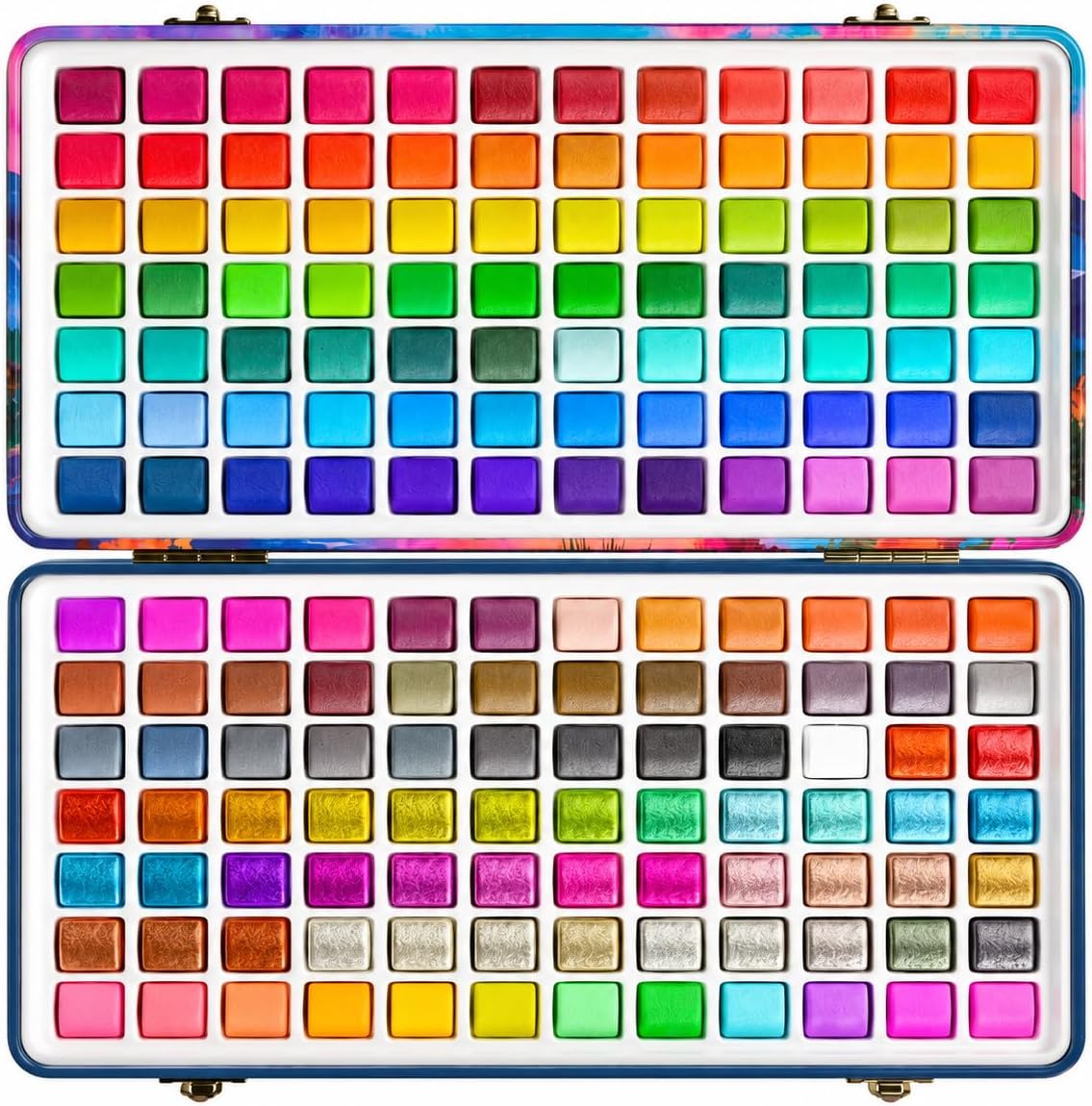 ARTISTRO 100 Watercolor Paint Set with Palette & Brushes for Adults - 168