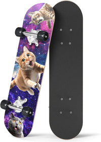 Rude Boyz 24 inch mini cruiser skateboard for kids with aluminium trucks - view 2