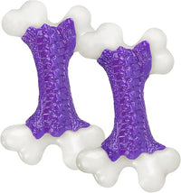Tough Dog Toys (2 Pack), Dog Toys for Aggressive Chewers Breed, Aggressive Chew Toys for Large Dogs, Bone Chew Toy for Large Extreme Toys Indestructible