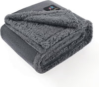 Luciphia Waterproof Pet Blanket - S (40" x28") / Light Grey
