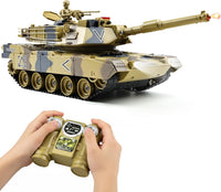 KAIM 1/24 RC Tank, Remote Control Tank for Boys with Smoke
