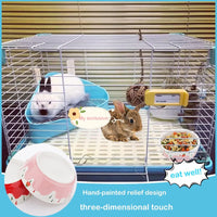2 Pcs Hamster Ceramic Bowl - image 4