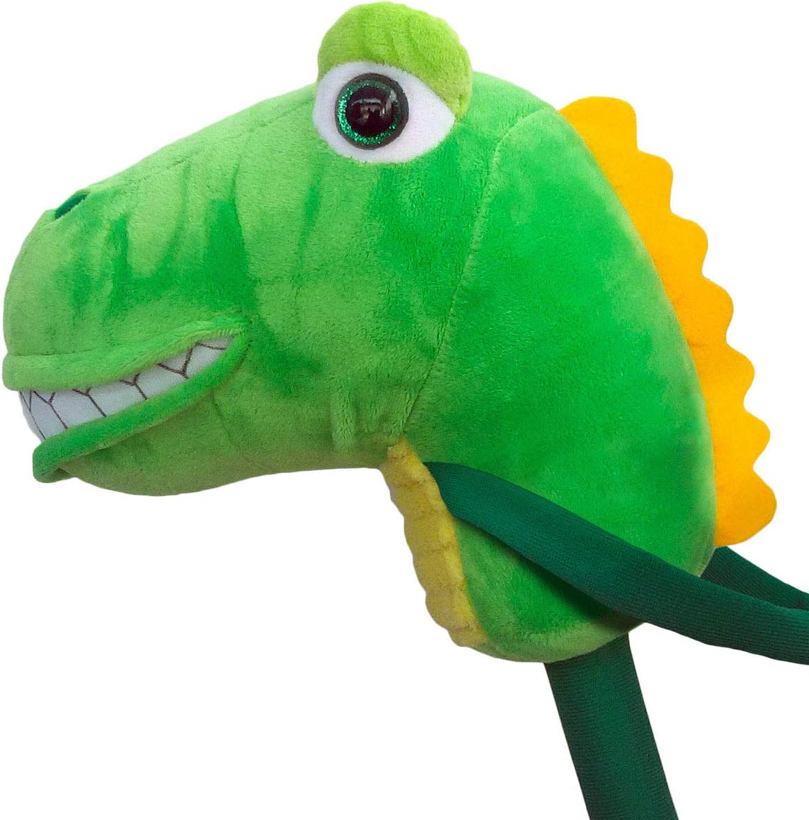 WALIKI Lala dinosaur stick horse for kids, 30 inches tall with roar sounds