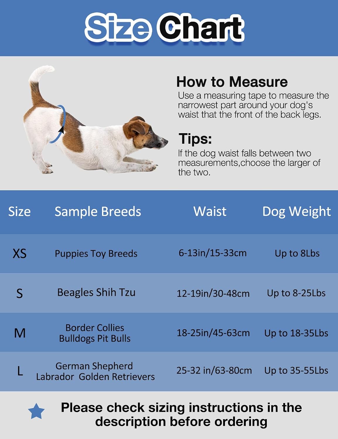 Dono Disposable Male Dog Diapers, Puppy Diapers Wraps - S(12-19in) / 24.0 - image 4