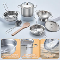Kidsciety 52Pcs Kids Pretend Play Kitchen Accessories - image 4
