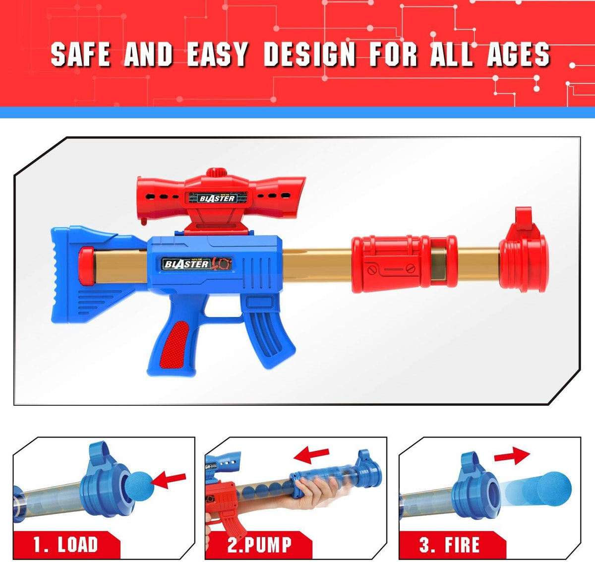 YEEBAY Shooting Game Toy for Age 6, 7, 8, 9, 10+ Years Old Kids - image 2