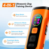 Dog Bark Deterrent Devices Anti Barking Device for Dogs Ultrasonic - Orange / 1 Pack - image 2
