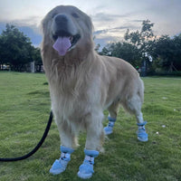Breathable Dog Shoes with Anti-Slip Sole & Reflective Straps
