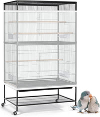 Large Bird Cage Seed Cather - 118*31.5in-White