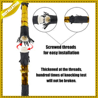 PCFING 30 inch rainbow piñata stick kit with blindfold and rope - view 21