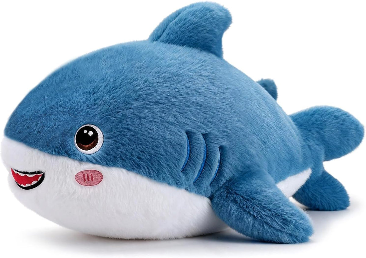 SQEQE Weighted Stuffed Animals Capybara Plush - Shark / Large(23.6 Inch)