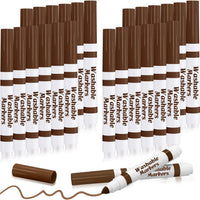 Janlaugh washable markers bulk pack of 24 broad line markers with conical tips - view 4