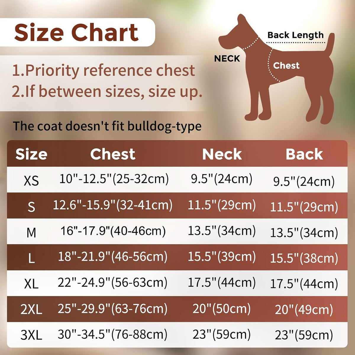 Fleece Dog Jacket for Small Dogs, Puppy Coat with Harness - Snow Pattern / X-Large - image 4