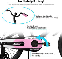 JOYSTAR New Berry Kids Bike for Boys and Girls Ages 3-10Y – Fun for Kids & Family - Pink / 20 Inch Wheels - image 3