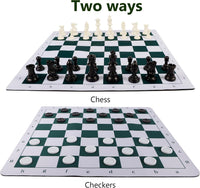 Juegoal 20" Portable Chess & Checkers Set - image 2