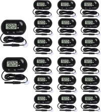 4Pcs Aquarium Thermometer Fish Tank Thermometer Reptile Fahrenheit - 20PCS