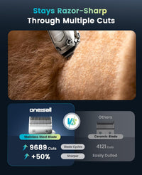 oneisall PC18 Dog Clippers for Grooming for Thick Coat – Essentials for Dogs - image 3
