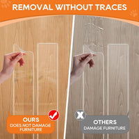 Clear Door Protector from Dog Scratching 4in x 16.4ft – Essentials for Dogs - 3.3ftX4in - image 4