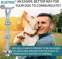 BLUETREE Dog Doorbells Premium Quality Training Potty Great Dog Bells - 04-Light Blue - image 3