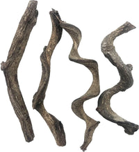 Reptile Decor 3PCS Natural Forest Branch Terrarium Habitat Decoration - L: 4PCS (12.9IN)