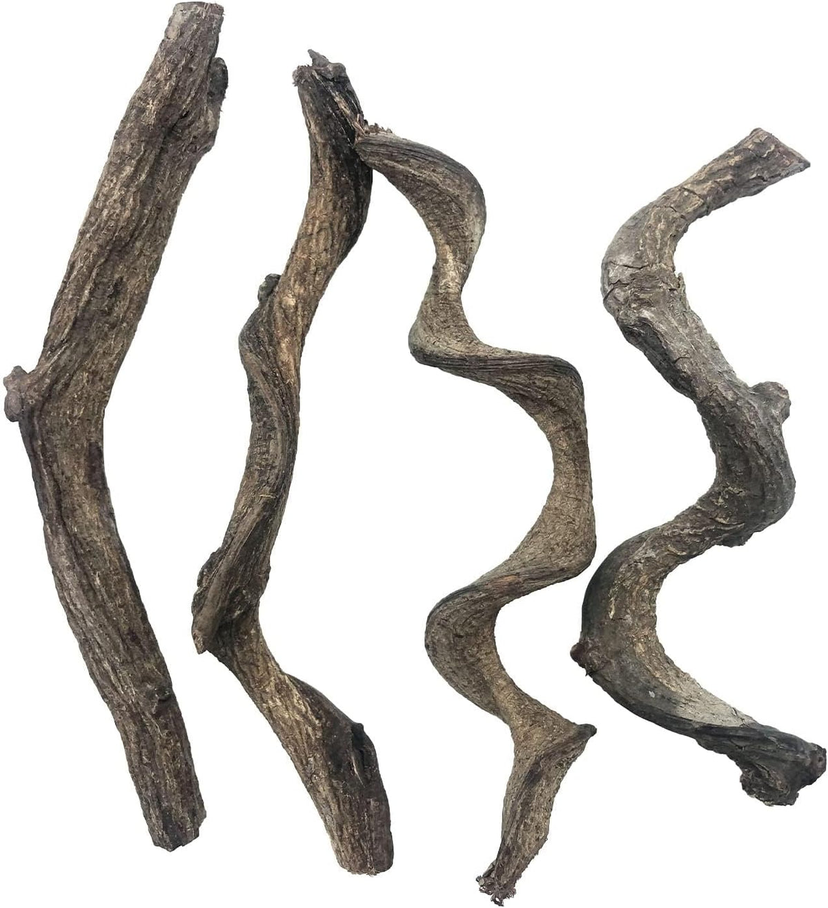 Reptile Decor 3PCS Natural Forest Branch Terrarium Habitat Decoration - L: 4PCS (12.9IN)