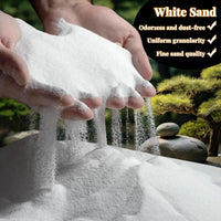 RAINFLOW 15oz Fine Yellow Sand for Crafts - White / 30 OZ - image 2
