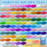 Ixiaoyoo Air Dry Clay, 30 Colors Foam Modeling Clay for School Projects – Fun for Kids & Family - 100 Colors - image 2