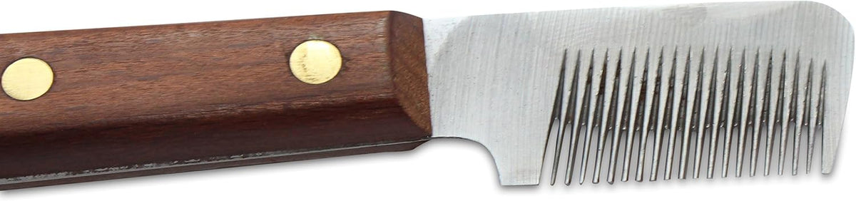 Mars Professional Dog Stripping Knife Grooming Tool, Sharp Tooth - Short/Wide Slant Tooth - image 3