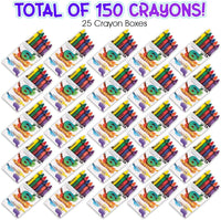ArtCreativity Bulk Crayon Packs - 25 Set of 6-Packs (150 Ct) - image 2