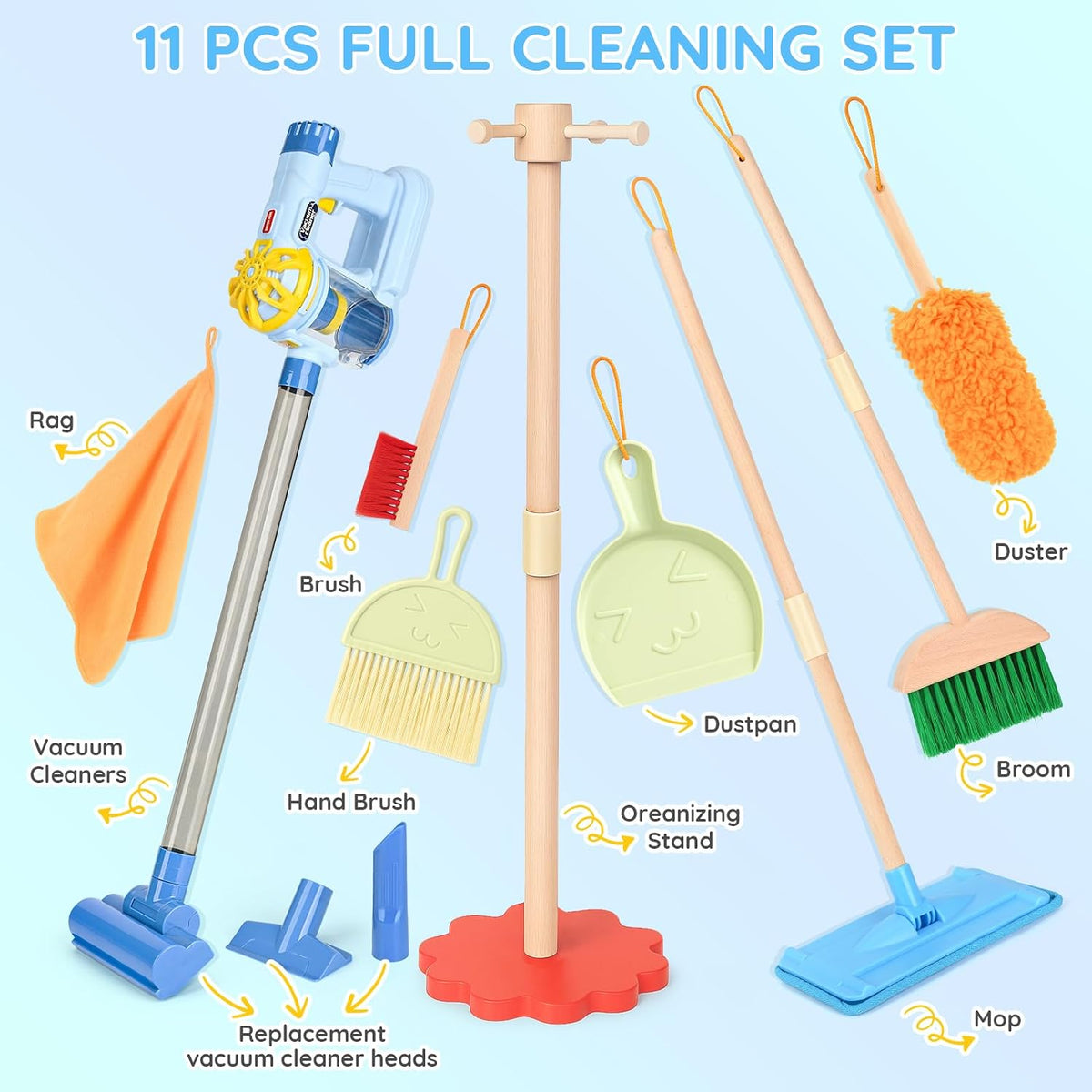 Wooden Toddler Cleaning Set - image 2