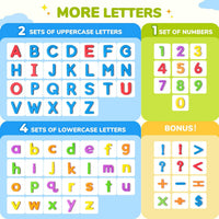 Gamenote Magnetic Alphabet Letters Kit - 178PCS - image 2