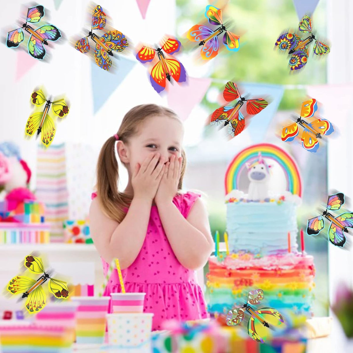 LOMIMOS 20PCS Flying Butterfly - 20pcs - image 3