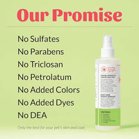 SKOUT'S HONOR Probiotic Pet Deodorizer Spray- Hydrating Daily-Use with Avocado Oil & Omega-3s, Microbiome Friendly Certiified, Paraben & Sulfate-Free, 97% Natural, 8oz, Sunkissed Coconut