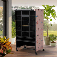 Tchvt Ultra Blackout Birdcage Cover - Bird Designs / 38.0"L x 24.0"W x 48.0"H - image 3