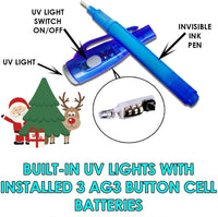 32 Pack 2 Style Invisible Ink Pen with UV Black Light Secret Spy Pens – Fun for Kids & Family - 32 Pack - image 2