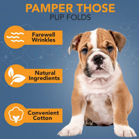 NOVEHA Pet Wipes, Formulated Pet Wipes - 120 Wrinkle Wipes - image 4