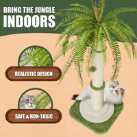 42" Tall Palm Tree Cat Scratching Post - image 3