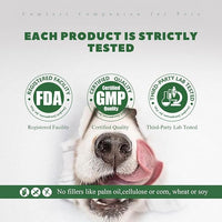 Dog Dental Care Powder - Plaque & Tartar Control with Natural Enzymes, Teeth Cleaning Powder for Dogs with Probiotic, Bad Breath Treatment for Small Medium Large Dogs