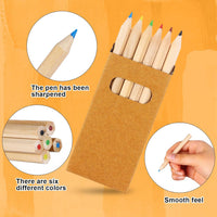 TBoxBo mini colored pencils in small paper boxes of 6, 900 pencils in bulk - view 6