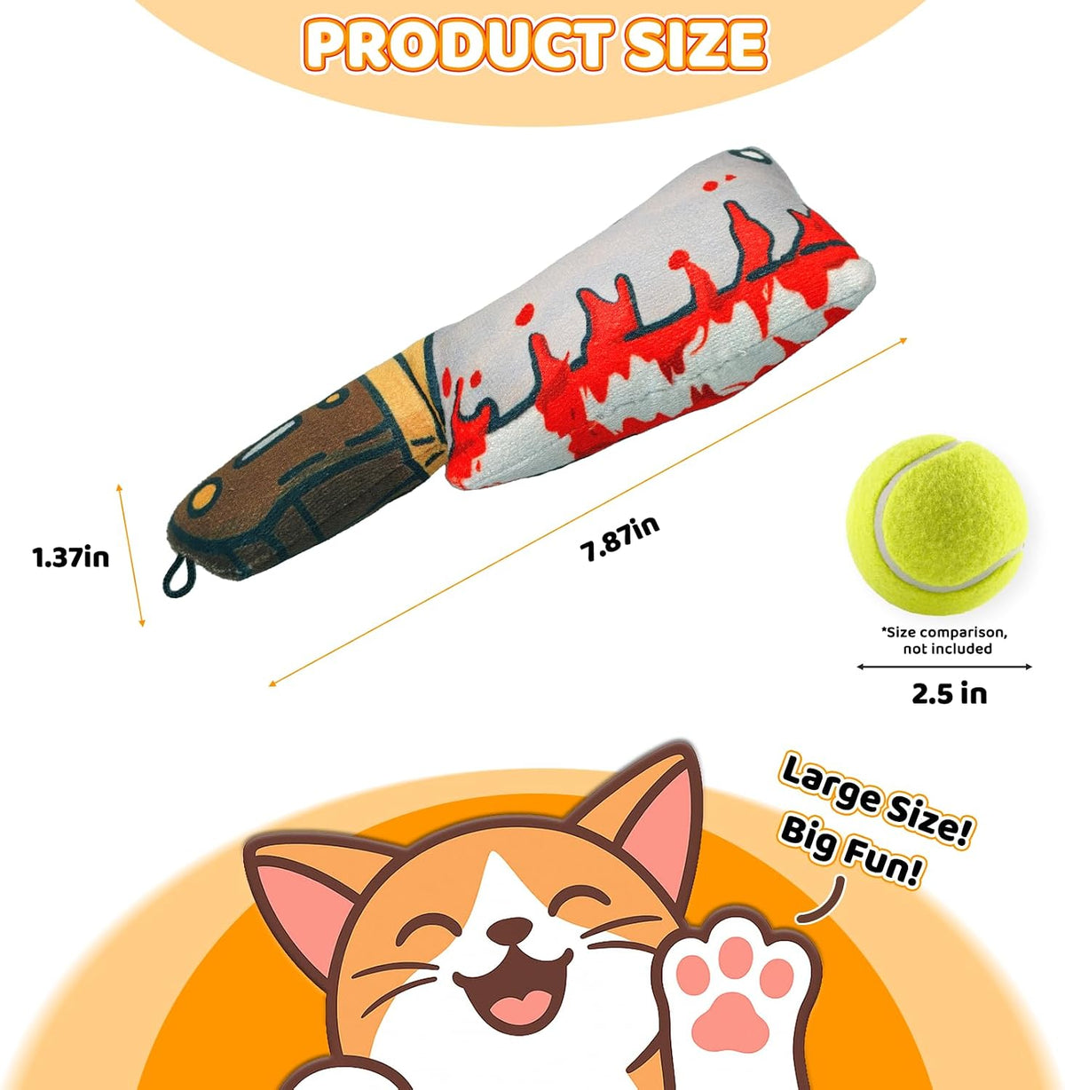 Catnip Toy [2000mg Premium Catnip] - Cleaver Style - image 2